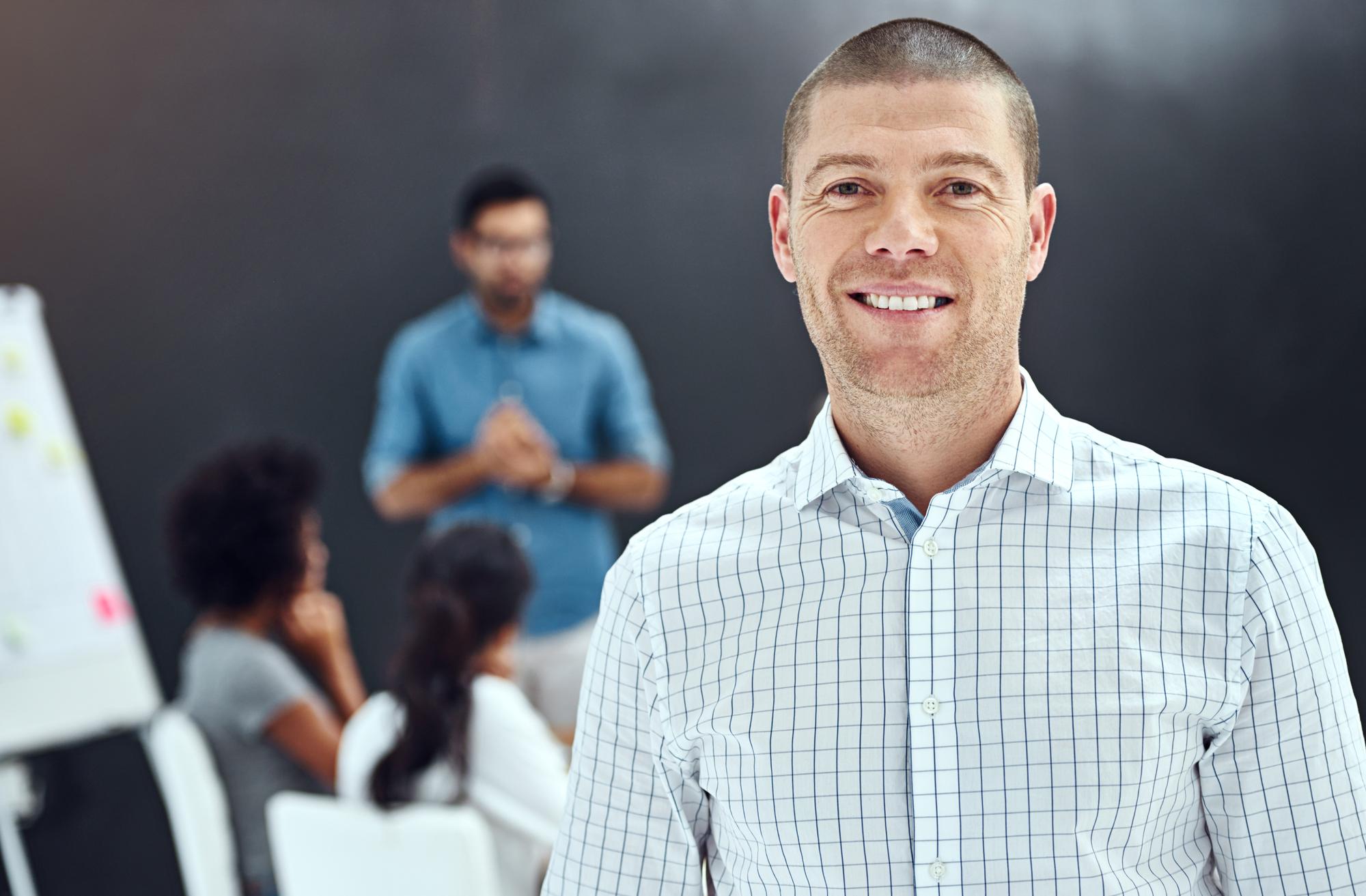 Portrait of lead trainer